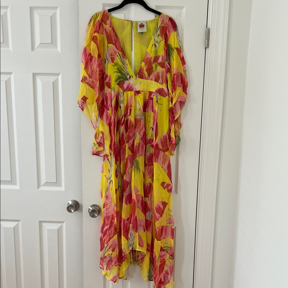 FARM Rio Sweet Jungle Kaftan Dress - Picture 1 of 4